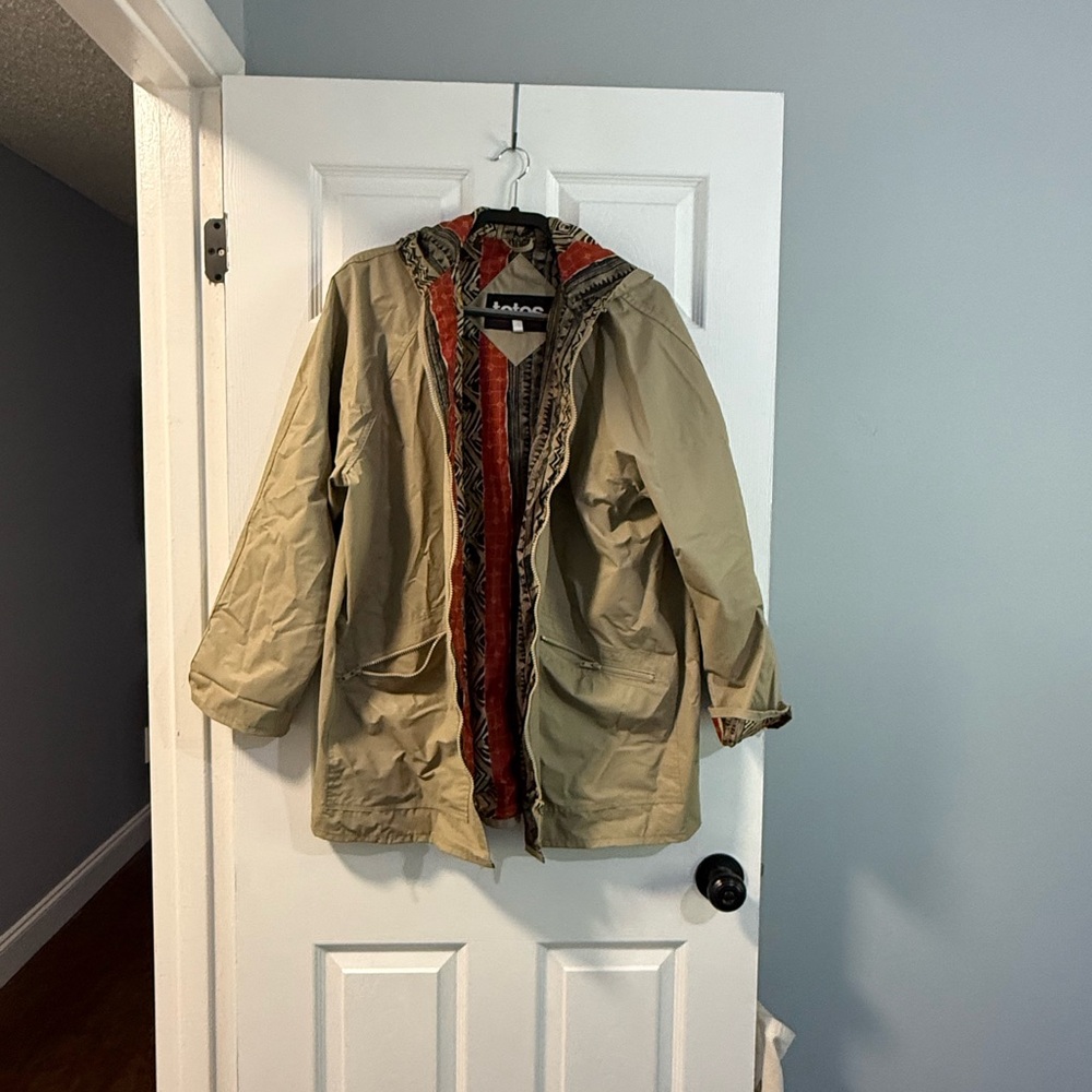 Vintage Totes - Tan - Raincoat - Medium